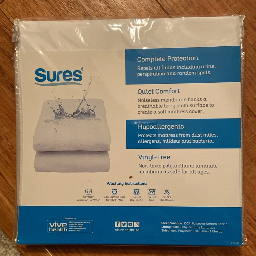 Sites Waterproof Mattress Protector